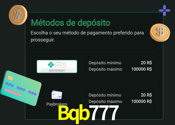 O cassino Bqb777 oferece uma grande variedade de métodos de pagamento